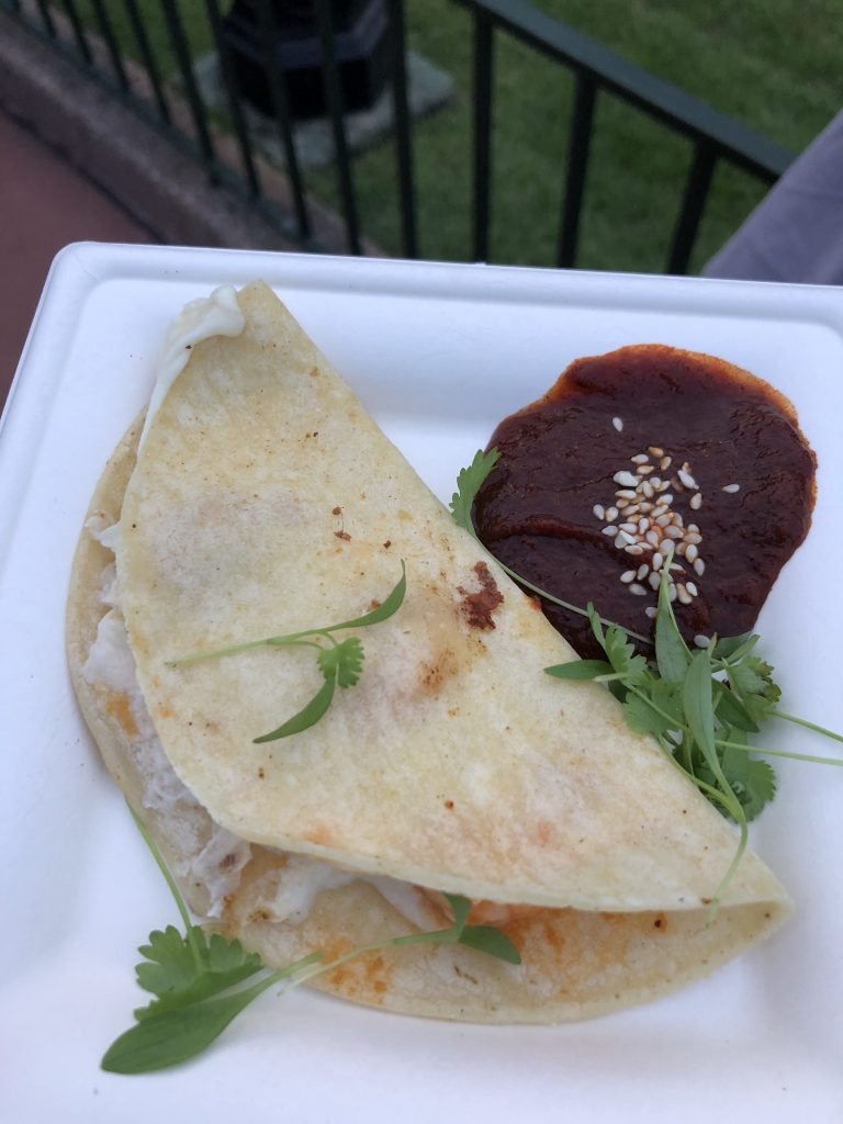 Shrimp Quesadilla Epcot Food Wine Festival