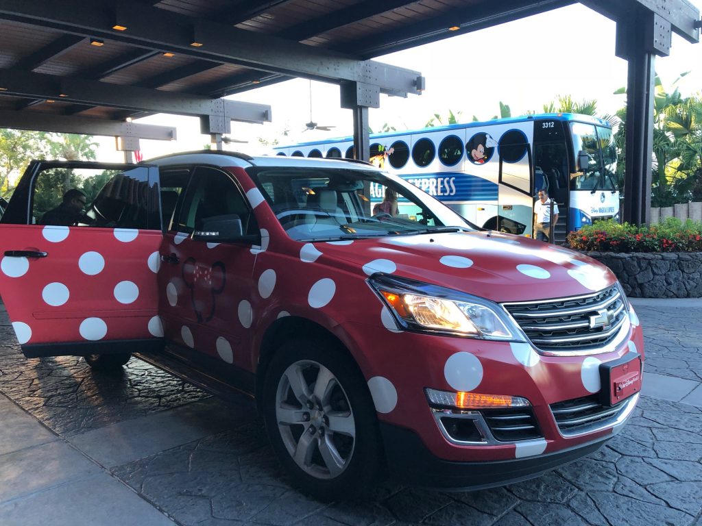 minnie van walt disney world