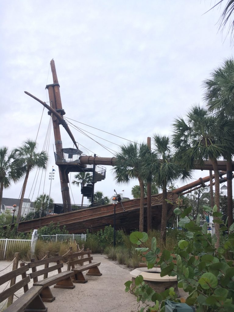 Pirate Slide Stormalong Bay Beach Club Pool