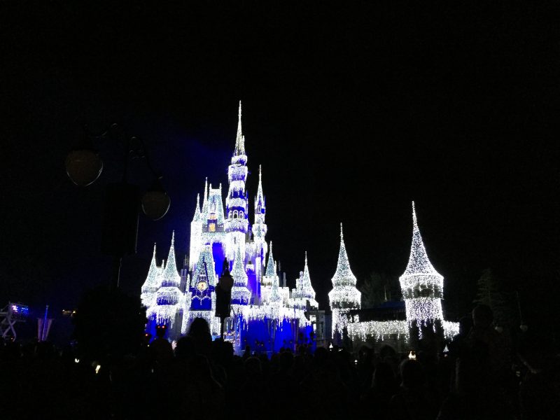 walt disney world magic kingdom holidays castle