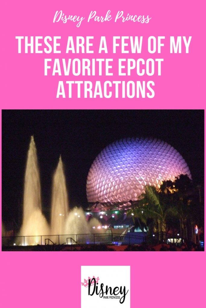 Favorite Epcot attractions Walt Disney World