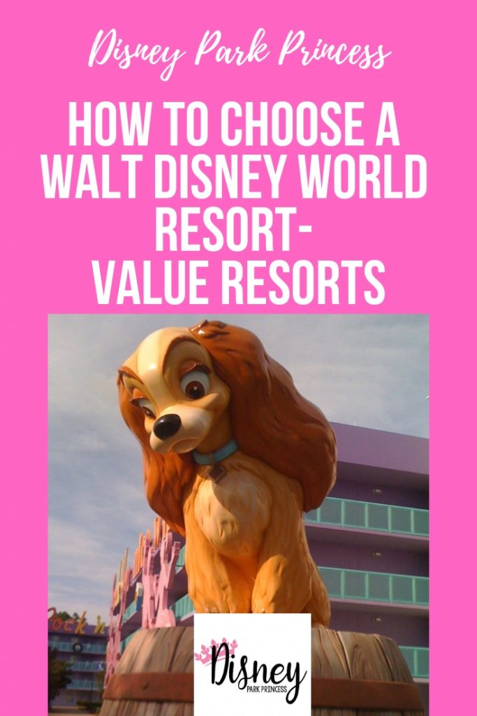 How to Choose a Walt Disney World Resort- Value Resorts #waltdisneyworld