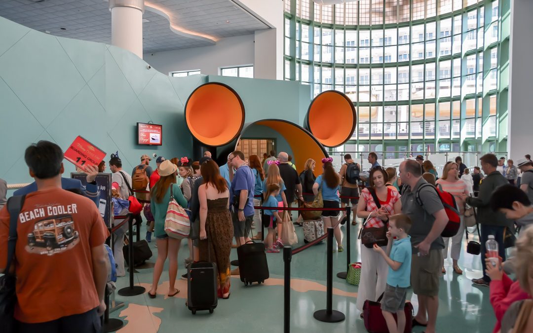 Disney Cruise Line Port Canaveral Entry Way