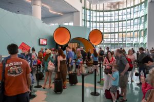 Disney Cruise Line Port Canaveral Entry Way