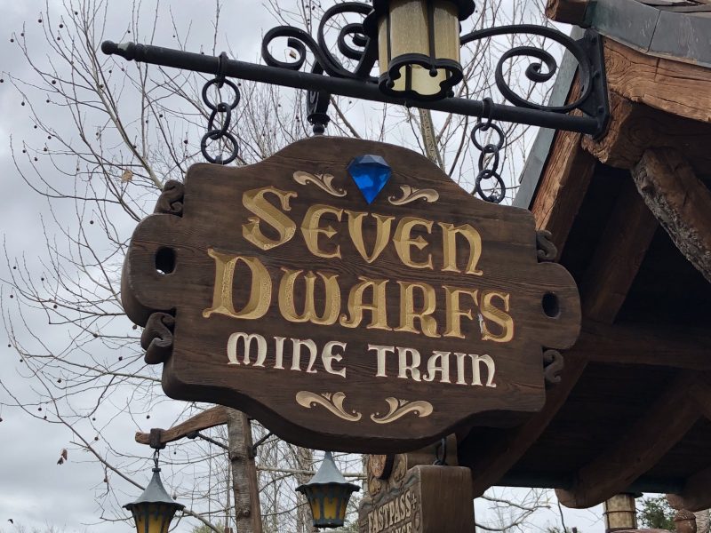 Seven Dwarfs Mine Train Magic Kingdom Walt Disney World
