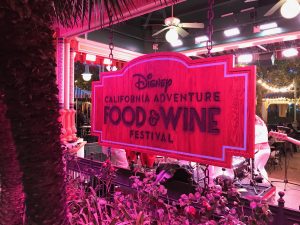 California Adventure Food & Wine Festival