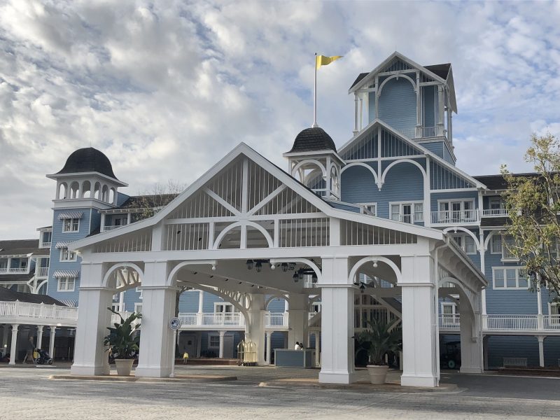 Disney's Beach Club Entrance