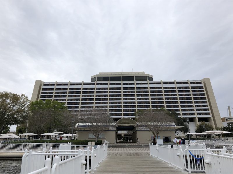 Disney's Contemporary Resort from Marina