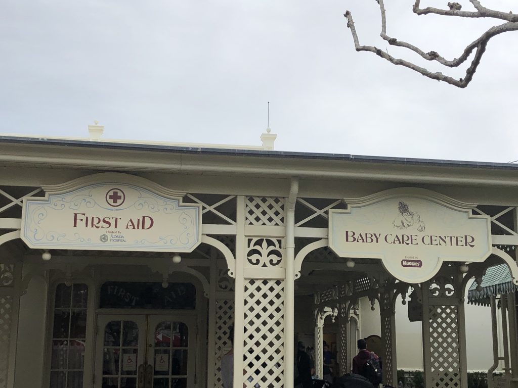 First Aid and Baby Care Centers at Walt Disney World