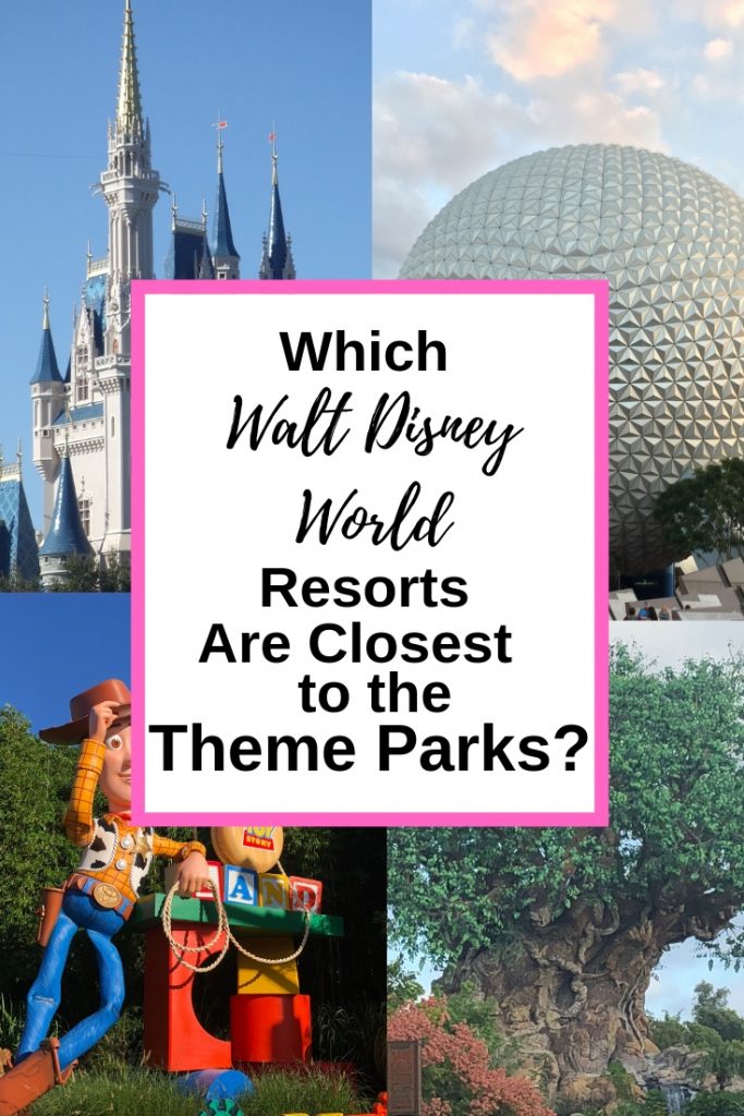 walt disney world hotel location closest to theme park 