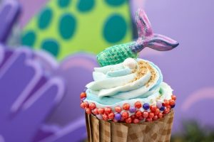 mermaid cupcake