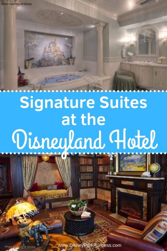 Looking for the ultimate splurge for your Disneyland trip? The Signature Suites of the Disneyland Hotel are incredible. These luxury rooms make for a once in a lifetime vacation! #disneyland #disneylandhotel #luxurytravel