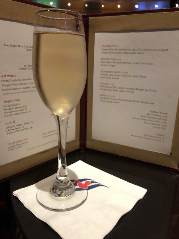 Champagne Disney Cruise Line