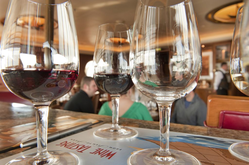 Wine Tastings at Meridian on Disney Cruise Line