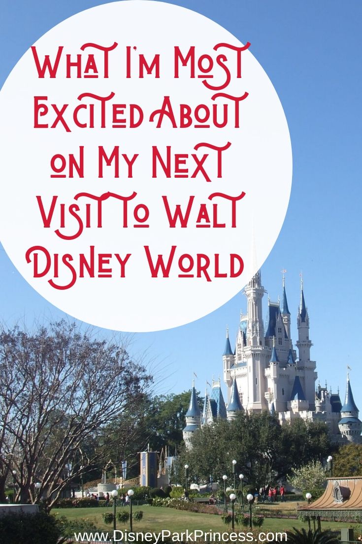 What I'm most excited about on my next visit to Walt Disney World. Hint: It's mostly got to do with food! #waltdisneyworld #wdw #disney #epcotfoodandwine