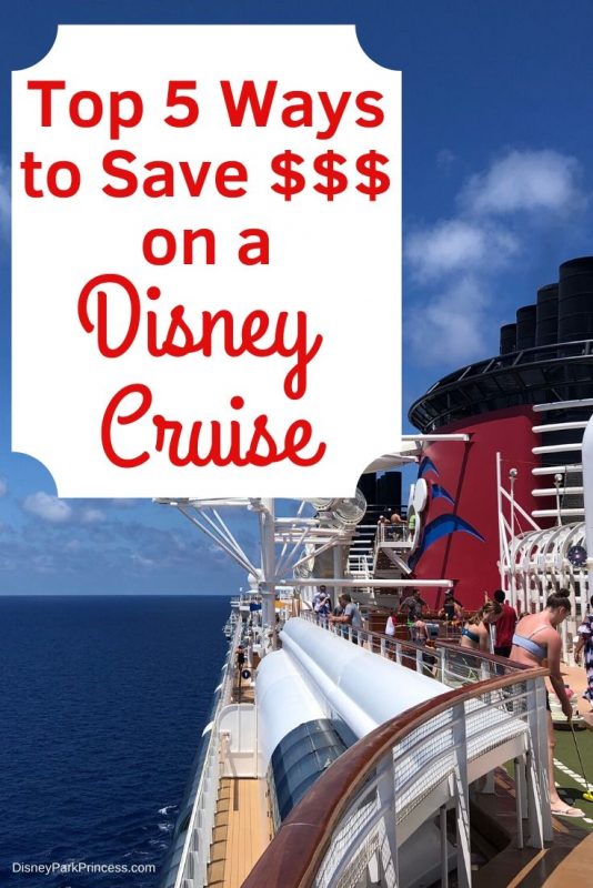 A Disney Cruise can be expensive. Learn our top 5 ways to save money on Disney Cruise - both before you book and onboard the ships! #disneycruise #disneycruiseline #dcl #disneycruisedeals #cruising #travel #savemoneyondisneycruise