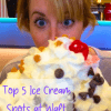 Top Five Ice Cream Spots at Walt Disney World #icecream #waltdisneyworld #beachesandcream #amplehills