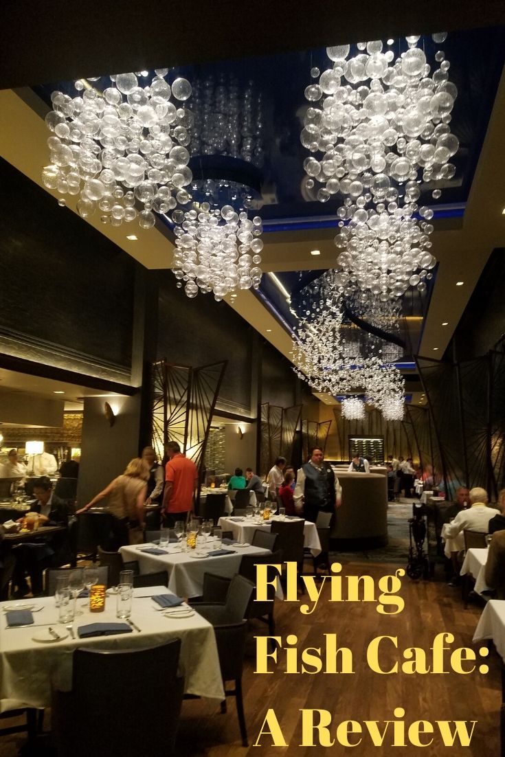 Come with us as we dine at Disney's Flying Fish Cafe at Walt Disney World! #waltdisneyworld #seafood #flyingfish #disneyfood #restaurantreview #disney