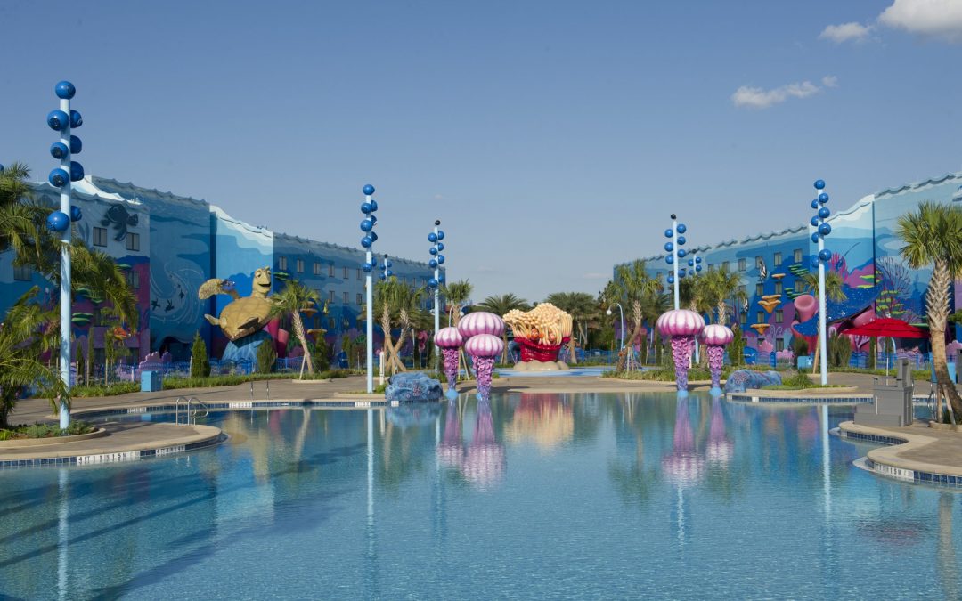 Walt Disney World Art of Animation Big Blue Pool