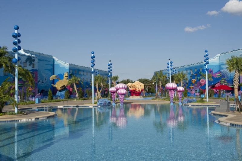 Walt Disney World Art of Animation Big Blue Pool mistake