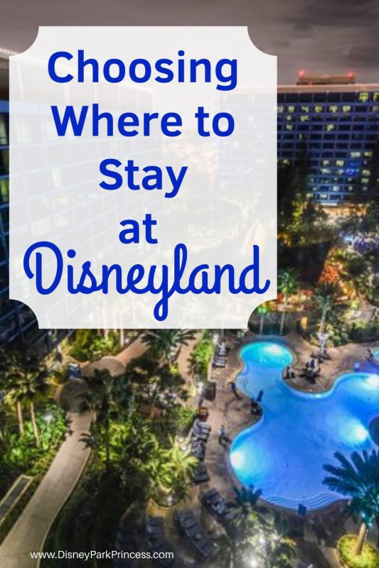 Choosing a hotel at Disneyland is an important part of the planning process! Learn the differences between off-site Good Neighbor hotels and the on-site Disneyland resorts. #disneyland #disneylandhotels #goodneighborhotels #grandcalifornian #paradisepier #disneylandhotel