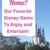 Stuck at home? Here are some of our favorite Disney items from Amazon to help keep you busy and entertained! 