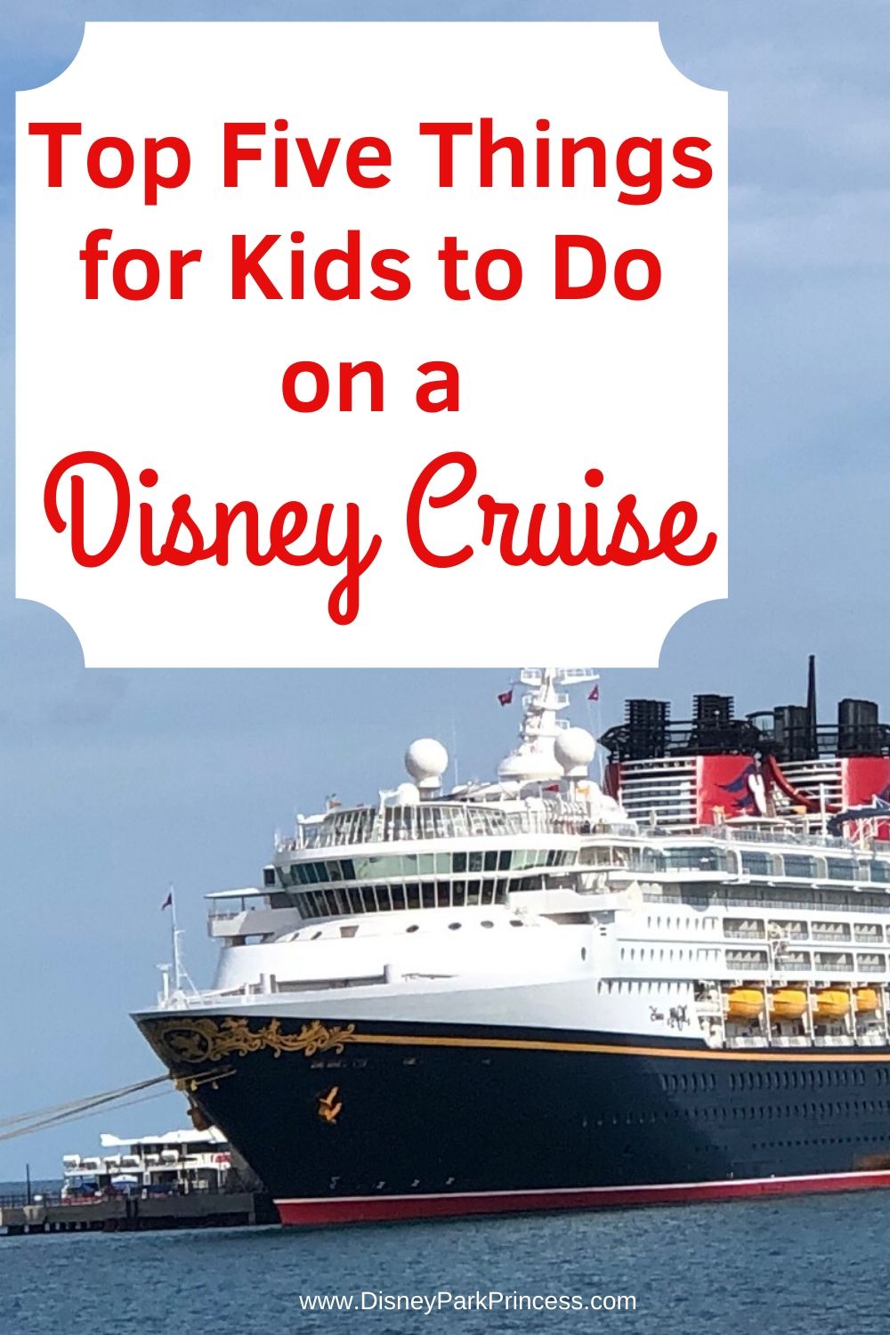 Kids can really let loose and be themselves onboard a Disney Cruise. Here are just a few fun things that kids can do on Disney Cruise Line.