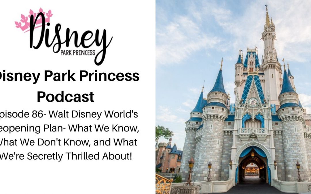 Walt Disney World Reopening Cinderella Castle