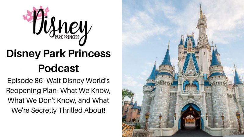 Walt Disney World Reopening Cinderella Castle