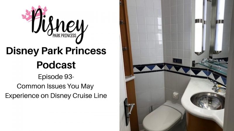 Disney Park Princess Podcast Episode 93 Common Issues You May Experience on Disney Cruise Line