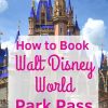 Learn how to book Park Pass reservations at Walt Disney World! Guests are now required to make a reservation to visit a theme park each day. Step by step instructions and video. #waltdisneyworld #disneyworld #wdw #parkpass #disneytips