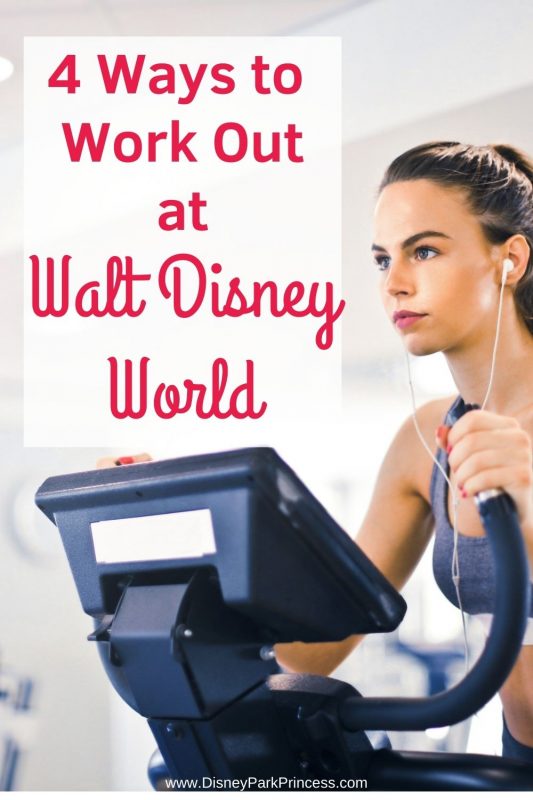 Want to stay in shape at Walt Disney World? Check out these 4 Ways to Work Out at Walt Disney World! #fitness #travel #stayinshape #waltdisneyworld #disney #rundisney 