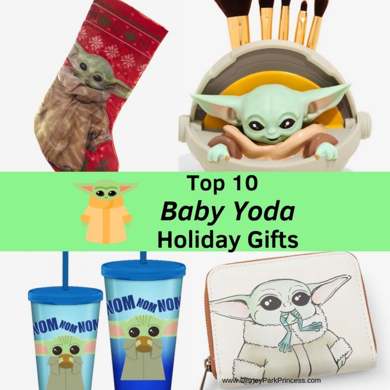 We are all obsessed with Baby Yoda! Here are our top 10 Baby Yoda Holiday Gifts for everyone who loves "The Mandalorian."