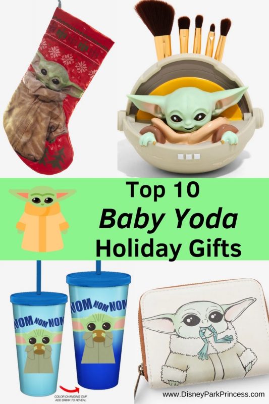 We are all obsessed with Baby Yoda! Here are our top 10 Baby Yoda Holiday Gifts for everyone who loves "The Mandalorian."