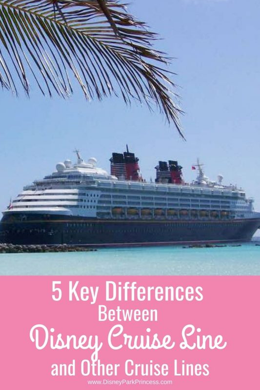 What makes Disney Cruise Line stand apart from other cruise lines such as Royal Caribbean or Carnival? Here are several differences in the major cruise lines.
