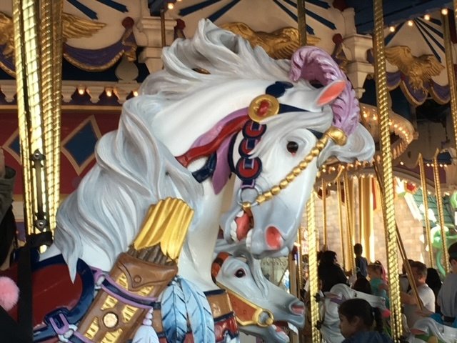 prince charming carrousel magic kingdom attractions walt disney world