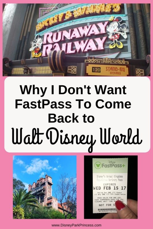 Why I Don't Want Fastpass to Come Back