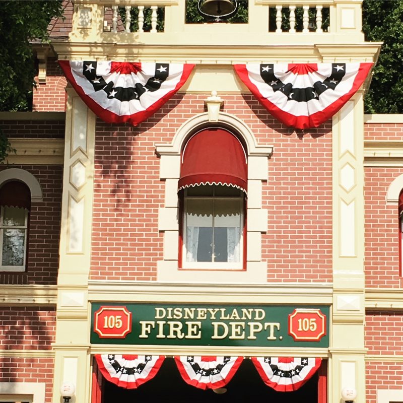 Disneyland Fire House Walt's Apartment