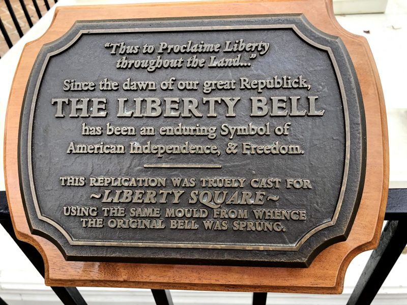 Liberty Bell text