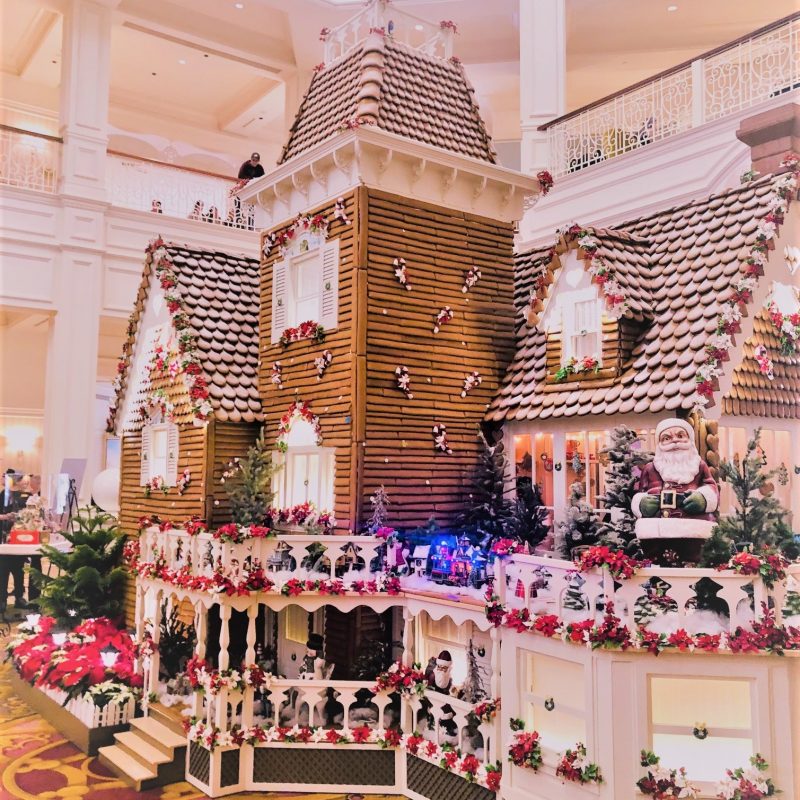 grand floridian walt disney world gingerbread house