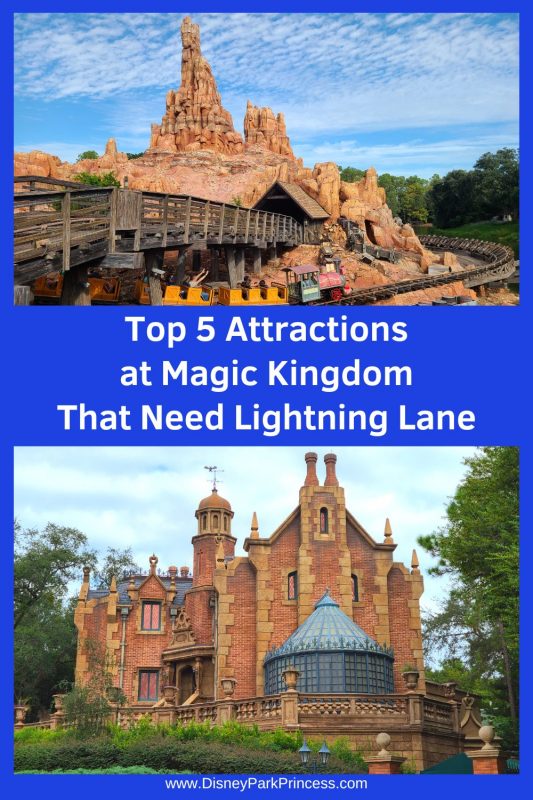Here are the Top 5 Attractions at Magic Kingdom That Need Lightning Lane