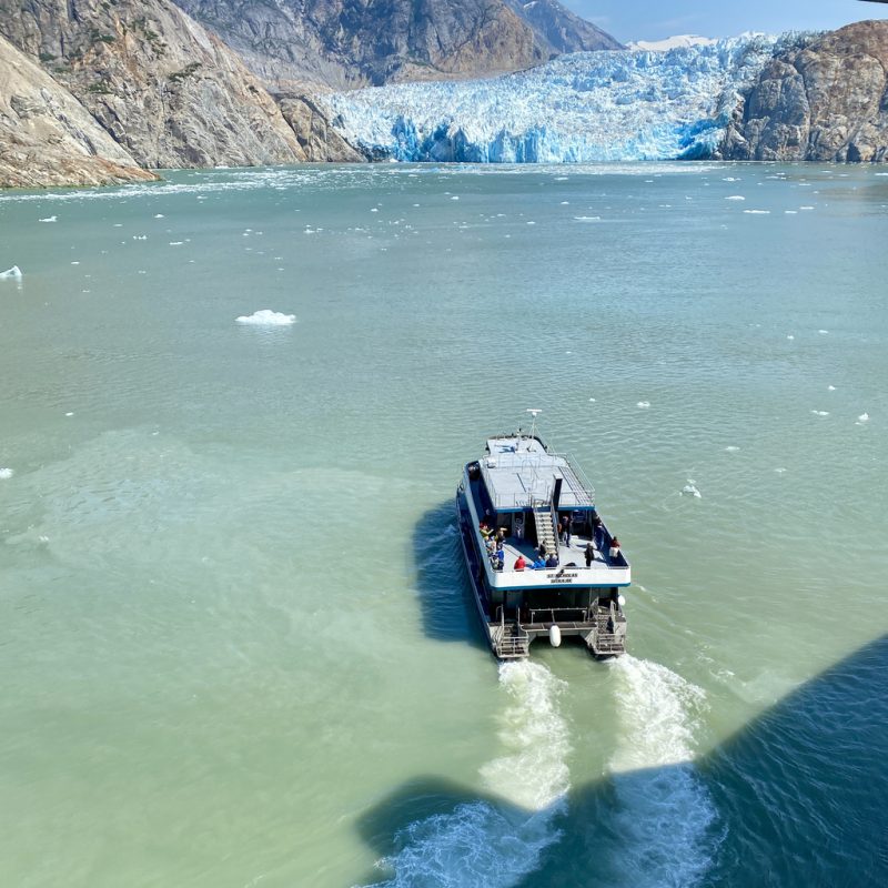 Alaska Disney Cruise Ferry Sawyer Glacier