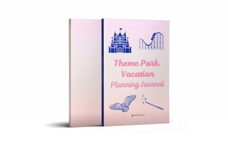 Theme Park Vacation Planning Journal Sara