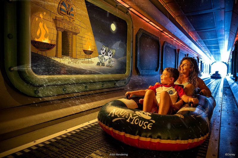 Disney Cruise Line Disney Treasure AquaMouse Curse of the Golden Egg